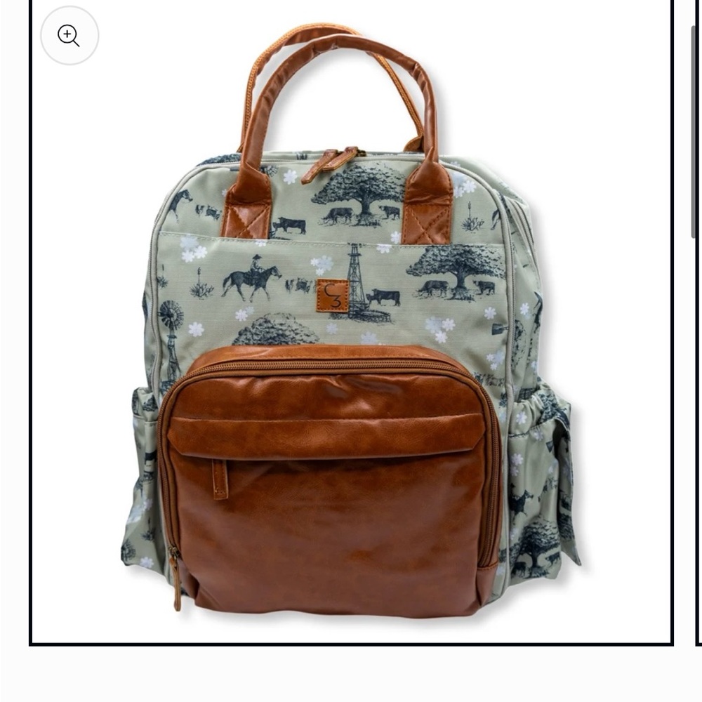 Cowkid Clothing Company Diaper Bag